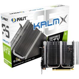 Palit GeForce RTX 3050 KalmX 6GB GDDR6 Pasiva 1 Fan PCIe 4.0 - Tarjeta Gráfica para Gaming y Creación de Contenido