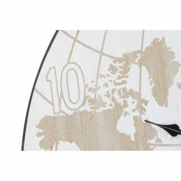 Reloj Pared Vintage DKD Home Decor Beige Negro 8 x 58 x 58 cm (2 Unidades) Reloj Pared Vintage DKD Home Decor Beige Negro 8 x 58 x 58 cm (2 Unidades)