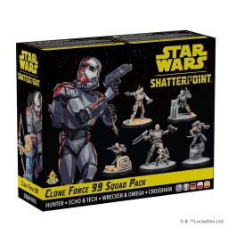 Atomic Mass Games SWP38 Juego Mesa Clone Force 99 Squad Pack Star Wars Shatterpoint Juego de Miniaturas Precio: 51.98999982. SKU: B1ABH89L5W