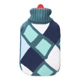 Edm Bolsa de Agua Caliente 2 l con Funda de Lana Diseño Cuadros Marinos – Ideal para Relajación y Calidez Precio: 7.49999987. SKU: S7903465