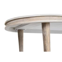 Mesa Comedor Moderno DKD Home Decor Blanco Dorado 90 x 76 x 180 cm Mesa Comedor Moderno DKD Home Decor Blanco Dorado 90 x 76 x 180 cm