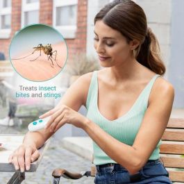 Medisana IB-50E Dispositivo Alivio Picaduras Insectos para Pieles Sensibles y Normales, Sin Químicos, Placa Cerámica Rápida