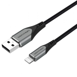 Vention Cable USB 2.0 A a Lightning MFi 1.5m Gris LABHG Precio: 9.5000004. SKU: B1FF8RAL36