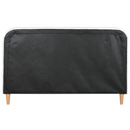 DKD Home Decor Cama Urban Crudo 219x104x170 cm para colchón de 150x200 de Poliéster y Madera