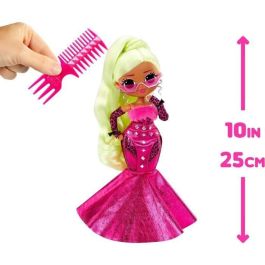 LOL Surprise OMG - Muñeca Fashion 24 cm - Lady Diva - 2 conjuntos con peine y complementos - A partir de 4 años