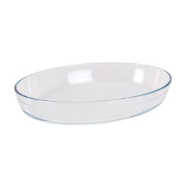Fuente de vidrio oval Quttin 39x27 cm (4 Unidades) Fuente de vidrio oval Quttin 39x27 cm (4 Unidades)