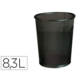Q-connect Papelera Metálica Rejilla Negra 190x260x235 mm Precio: 9.5000004. SKU: B1526HBZZ9