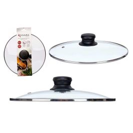 Tapa Cristal Filo Plata 24 Cm Kinvara (12 Unidades) Precio: 38.99513585. SKU: B14YMARZB2