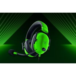 Razer Blackshark V2 X Auriculares Gaming Alámbricos Diadema Verde Negro 12-28000 Hz 240g Conector 3.5mm PC Mac PS4 Xbox One