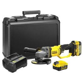 Amoladora 125 mm - Litio 18V - 2 Baterías 4Ah - STANLEY FATMAX V20 - SFMCG400M2K-QW Precio: 294.5000003. SKU: B1AD3T2TY9