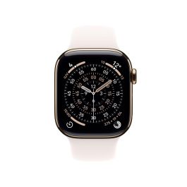 Apple Watch S11 Titan Gold Cellular 42mm con Correa Sport Rosa S/M - Smartwatch con pantalla OLED Retina y GPS