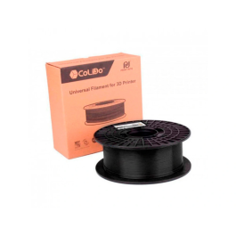 3d colido Filamento PLA 1.75 mm 1 kg Negro para Impresión 3D