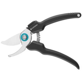 Gardena Tijera de Jardín EcoLine, Podadora de Bypass con Mango de Plástico Negro, Cuchilla de Acero Inoxidable, Capacidad de Corte 1,8 cm