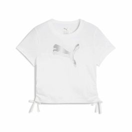 Camiseta de Manga Corta Infantil Puma Essentials Metallic Knotted Blanco Precio: 21.49999995. SKU: B1B2JNMRBB