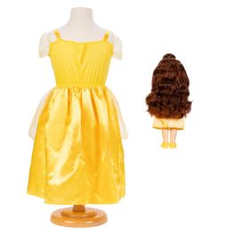 JAKKS PACIFIC Muñeca Bella La Bella y la Bestia Disney 38cm + Disfraz (4-7 años)