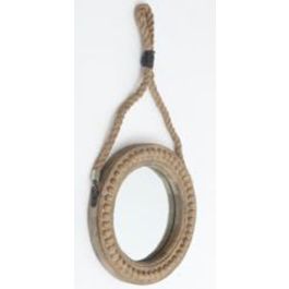 DKD Home Decor Espejo Colonial Marron 4 x 61 x 28 cm Madera Cuerda Precio: 62.79000002. SKU: B14TVEWJAB