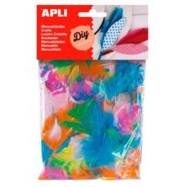 Apli Plumas Collage 14 gr Colores Surtidos Precio: 1.88999943. SKU: S8425435