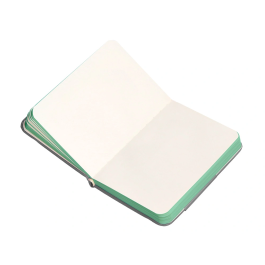 Antartik Cuaderno A7 Tapa Dura Hojas Lisas Gris y Turquesa 80 Hojas 80 gr FSC