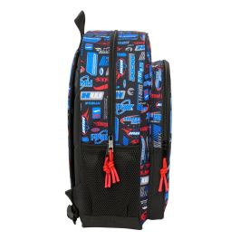 Hot Wheels Mochila Junior Adaptable a Carro 32x38x12 cm - Edad +3 Años