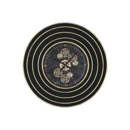 Reloj de Pared Home ESPRIT Negro Dorado Metal Cristal 108 X 8,5 X 108 cm Precio: 255.89000019. SKU: B13GHWL7GV