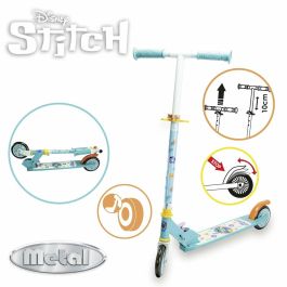 Patinete Smoby Stitch 2R Azul Metal Plástico