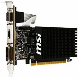 MSI Tarjeta Gráfica Nvidia GeForce GT 710 2GB DDR3 PCI Express 2.0 Interfaz 64-bit con Salidas HDMI, DL-DVI-D y D-Sub