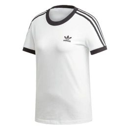 Camiseta de Manga Corta Mujer Adidas Blanco 6 Años