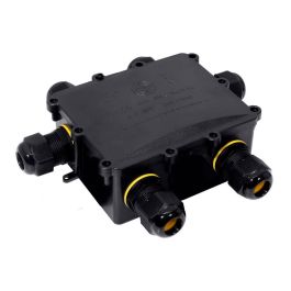 Solera Caja de empalmes aérea para exterior estanca con 6 prensaestopas IP68 Black Series BK-6P Precio: 28.49999999. SKU: S7903197