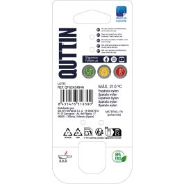 Quttin Espátula de Cocina Profesional de Nylon, 32 x 10 x 4.5 cm (18 Unidades)