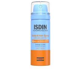 ISDIN Spray Fotoprotector para Cuero Cabelludo y Cabello SPF50, 50 ml. Protección UVA, UVB, Luz Azul. Resistente al Agua y Sudor. Precio: 20.69000054. SKU: B125G54HP2