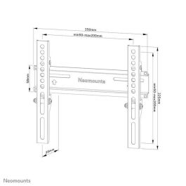 Neomounts WL30-350BL12 TV mount wall 24-55" - fixed - lockable, 30 kg, 61 cm(24"), 139.7 cm (55"), 50 x 50 mm, 200 x 200 mm, Black Neomounts WL30-350BL12 TV mount wall 24-55" - fixed - lockable, 30 kg, 61 cm(24"), 139.7 cm (55"), 50 x 50 mm, 200 x 200 mm, Black