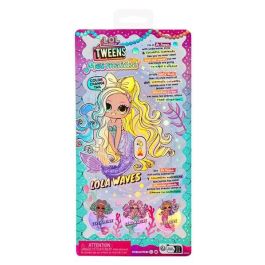 Muñeca l.o.l. surprise tween sirena - lola waves. su cola cambia de color 25,4x12,7x6,35 cm Muñeca l.o.l. surprise tween sirena - lola waves. su cola cambia de color 25,4x12,7x6,35 cm