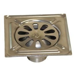 Sumidero de patio, acero inoxidable, marine, 10 x 10 cm Precio: 29.49999965. SKU: B18K8VDQAR