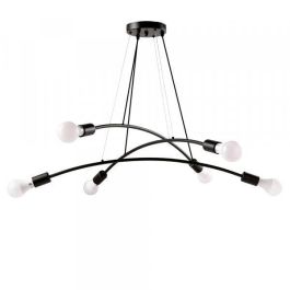 Lámpara Colgante San Juan del Rio SKD-0222-17 Metal Cable Regulable E27 Precio: 29.88999959. SKU: B186G8JAGB