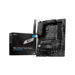 Placa MSI Pro B760-P Wifi Ddr4,Intel,1700,B760,4Ddr4,Wifi,Matx Placa MSI Pro B760-P Wifi Ddr4,Intel,1700,B760,4Ddr4,Wifi,Matx