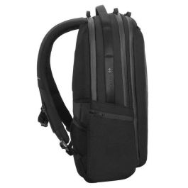 Targus HyperPack Pro Mochila Urbana 16" con Apple Find, Resistente al Agua, RFID y Puerto USB, Negra