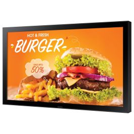 Samsung LH24OHBEBGBXEN Pantalla Digital Exterior 24" Full HD IPS 1500 cd/m² 14ms 24/7 USB HDMI LAN Tizen Negro