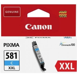 Canon CLI-581C XXL Tinta Original Cian 11,7 ml para Canon PIXMA TS8152, TS8151, TR7550, TS6151, TS9155, TS9150, TS6150, TR8550, TS8150 Precio: 26.49999946. SKU: S8402730