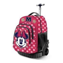 Karactermania Mochila Trolley GTS FAN Minnie Mouse Class, Infantil, 47x32x25cm, Rosa, Poliéster, 2 Ruedas, Tirador Telescópico Precio: 71.36096. SKU: B19F46D6X3
