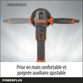 Grinder de esquina inalámbrica 20V Ø115 mm + arranque progresivo - dual potencia POWDP35100 - Entregado sin batería o cargador Grinder de esquina inalámbrica 20V Ø115 mm + arranque progresivo - dual potencia POWDP35100 - Entregado sin batería o cargador