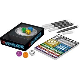 Devir Optimus Juego de Mesa Lanzar Dados y Escribir Pegi 8 Recomendado para +8 Años