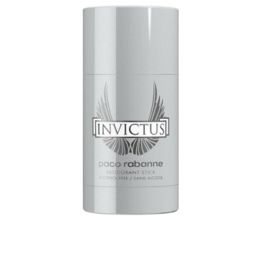 Paco Rabanne Invictus Deo Stick Desodorante en Barra 75 mL - Aroma Fresco y Sensual, Familia Olfativa Amaderada Acuática