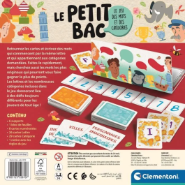 Clementoni CLE52870 El Pequeño Bac Juego de Mesa