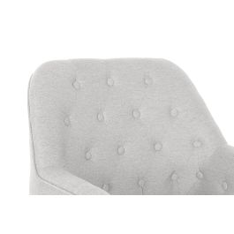 DKD Home Decor Sillón Beige y Negro 73 x 79.5 x 65 cm Poliester Metal