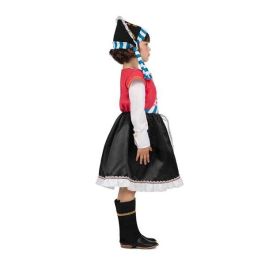 Disfraz pirata gorro, vestido con corpiño, chaleco y cinturón, y cubrebotas talla 7-9 y Disfraz pirata gorro, vestido con corpiño, chaleco y cinturón, y cubrebotas talla 7-9 y