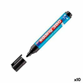 Marcador Edding 380 Flipchart Negro (10 Unidades) Precio: 19.49999942. SKU: S8421294