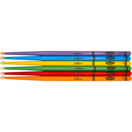 Zildjian Baquetas Infantiles Crayola - Pack 6 Unidades / Colores