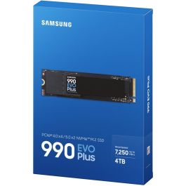 Samsung MZ-V9S4T0 SSD NVMe M.2 4TB PCIe 5.0 x 2 Lectura 7150 MB/s
