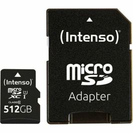 Intenso 3423493 Tarjeta Memoria Micro SDXC UHS-I Premium 512GB Clase 10 con Adaptador Precio: 47.49999958. SKU: S0226686