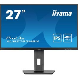 Iiyama XUB2797HSN-B2 Monitor 27" Full HD IPS USB-C, LAN, DP-OUT (Dock), 300 cd/m², 1ms, Mate Precio: 215.79000003. SKU: B1GYNM7254